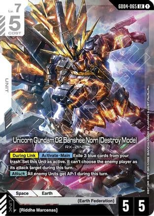 Unicorn Gundam 02 Banshee Norn (Destroy Mode) — Phantom Aria