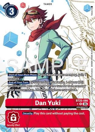 Dan Yuki (Alternate Art) — Dual Revolution