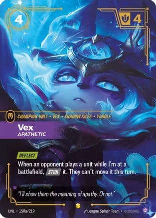 Vex - Apathetic (Alternate Art) — Unleashed