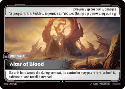 Altar of Blood — Unleashed