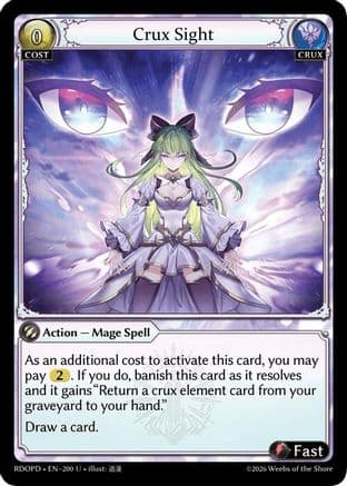 Crux Sight — Radiant Origins: Pantheon