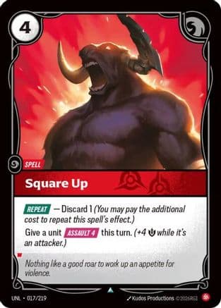 Square Up — Unleashed