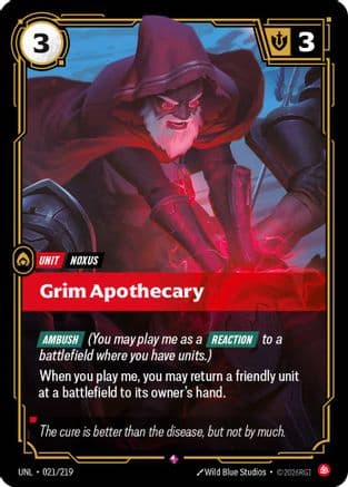 Grim Apothecary — Unleashed