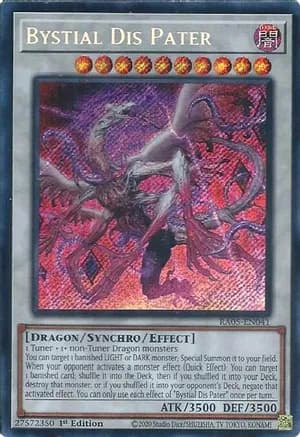 Bystial Dis Pater (Secret Rare) — Rarity Collection 5