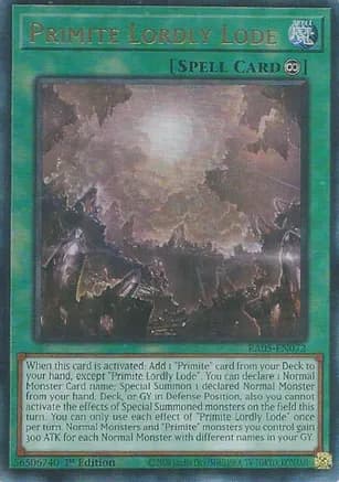 Primite Lordly Lode (Ultimate Rare) — Rarity Collection 5