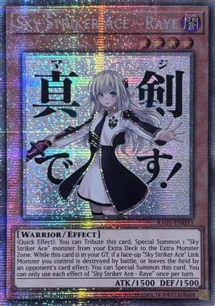 Sky Striker Ace - Raye (Starlight Rare) — Rarity Collection 5
