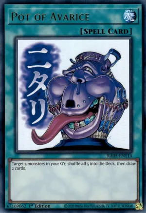 Pot of Avarice — Rarity Collection 5