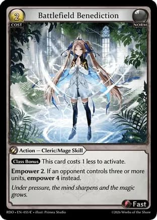 Battlefield Benediction — Radiant Origins