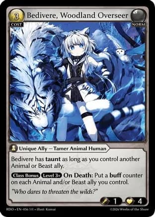 Bedivere, Woodland Overseer — Radiant Origins
