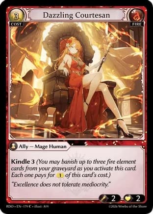 Dazzling Courtesan — Radiant Origins
