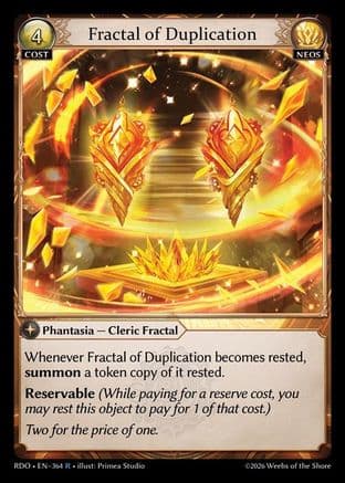 Fractal of Duplication — Radiant Origins