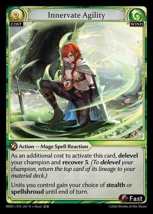 Innervate Agility — Radiant Origins
