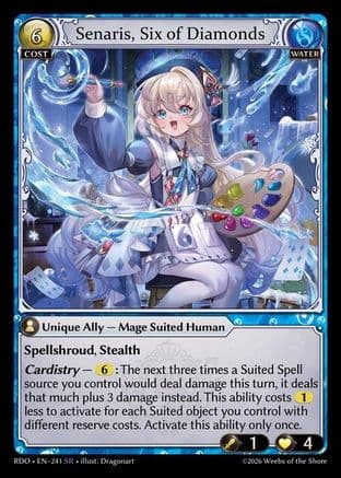 Senaris, Six of Diamonds — Radiant Origins