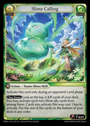 Slime Calling — Radiant Origins