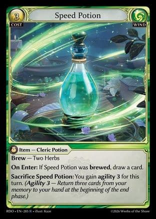Speed Potion — Radiant Origins