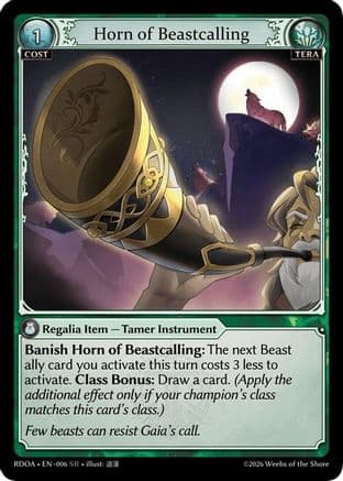 Horn of Beastcalling — Radiant Origins