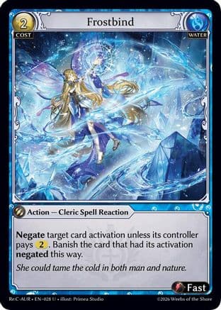 Frostbind — Mordred Re: Collection, Aurelian Regent