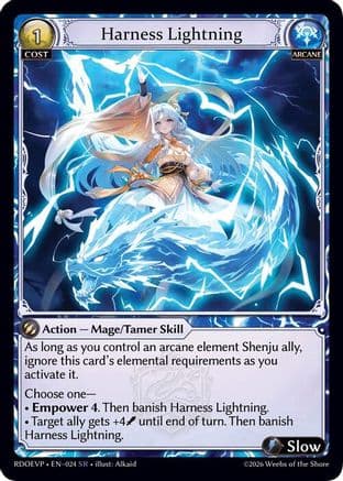 Harness Lightning — Radiant Origins Event Pack