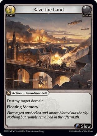 Raze the Land — Radiant Origins Event Pack