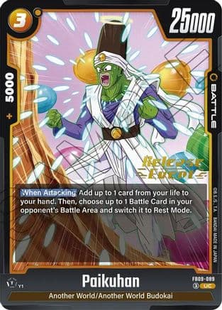 Paikuhan - FB09-089 — Dual Evolution Release Event Cards