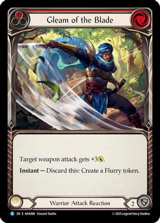Gleam Of The Blade (Red) — Armory Deck Origins: Hala