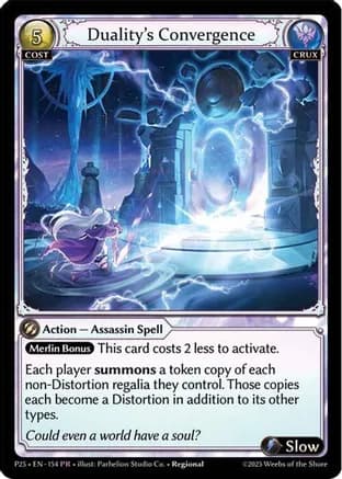 Duality's Convergence — Promotional Cards