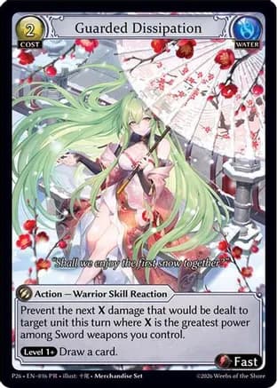 Guarded Dissipation — Promotional Cards