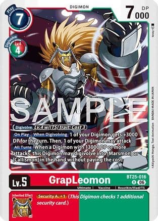 GrapLeomon — Dual Revolution