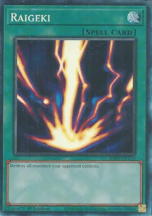 Raigeki (Collector's Rare) — Rarity Collection 5