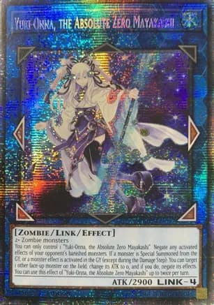 Yuki-Onna, the Absolute Zero Mayakashi (Starlight Rare) — Rarity Collection 5