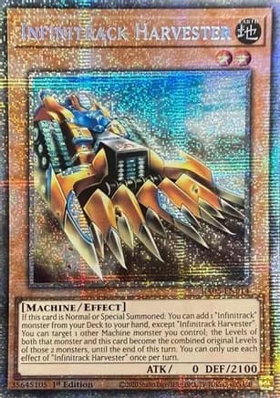 Infinitrack Harvester (Starlight Rare) — Rarity Collection 5