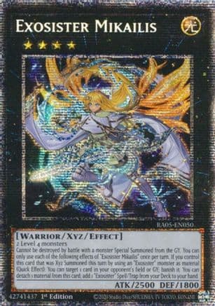 Exosister Mikailis (Starlight Rare) — Rarity Collection 5