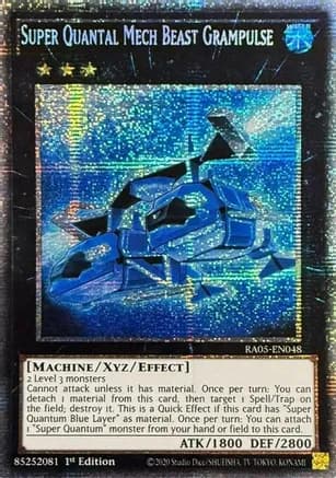 Super Quantal Mech Beast Grampulse (Starlight Rare) — Rarity Collection 5