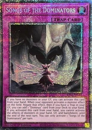Songs of the Dominators (Starlight Rare) — Rarity Collection 5