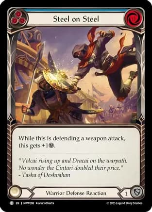 Steel on Steel (Blue) — Mastery Pack Warrior