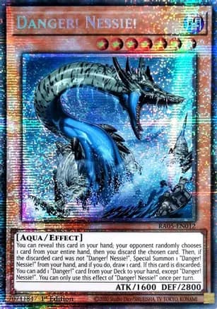 Danger! Nessie! (Starlight Rare) — Rarity Collection 5