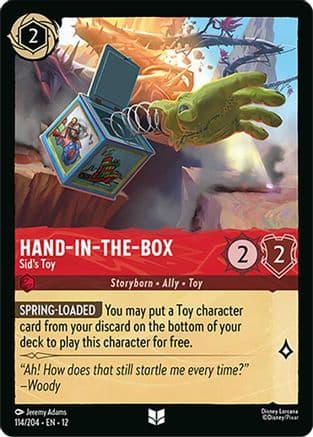 Hand-in-the-Box - Sid's Toy — Wilds Unknown
