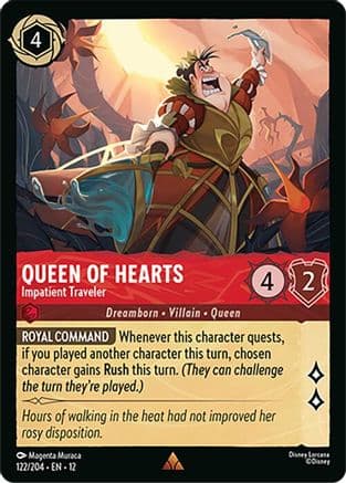Queen of Hearts - Impatient Traveler — Wilds Unknown