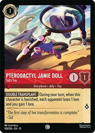 Pterodactyl Janie Doll - Sid's Toy — Wilds Unknown