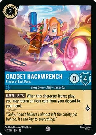 Gadget Hackwrench - Finder of Lost Parts — Wilds Unknown