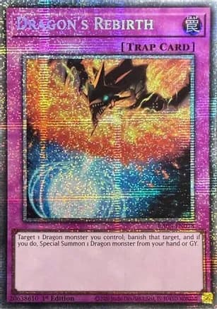 Dragon's Rebirth (Starlight Rare) — Rarity Collection 5