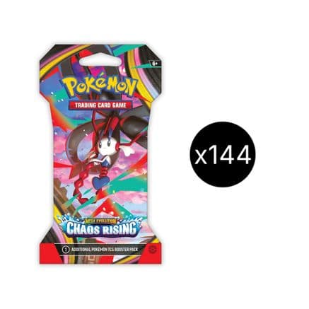 Chaos Rising Sleeved Booster Case — ME04: Chaos Rising
