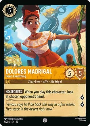 Dolores Madrigal - Hears Everything — Wilds Unknown