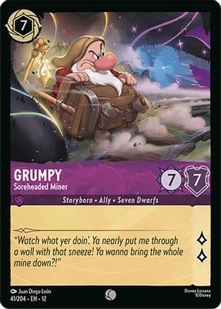 Grumpy - Soreheaded Miner — Wilds Unknown