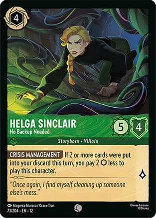 Helga Sinclair - No Backup Needed — Wilds Unknown
