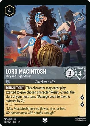 Lord Macintosh - Wiry and High-Strung — Wilds Unknown