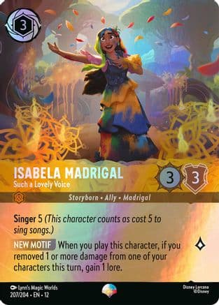 Isabela Madrigal - Such a Lovely Voice (Epic) — Wilds Unknown