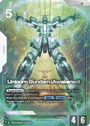 Unicorn Gundam (Awakened) (LR+) — Phantom Aria