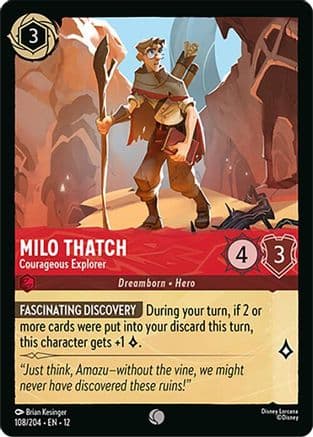 Milo Thatch - Courageous Explorer — Wilds Unknown