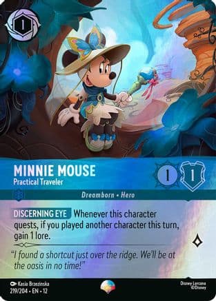 Minnie Mouse - Practical Traveler (Epic) — Wilds Unknown